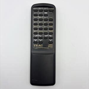 TEAC RC-722 5 Disc CD Changer Remote Control Black Tested OEM